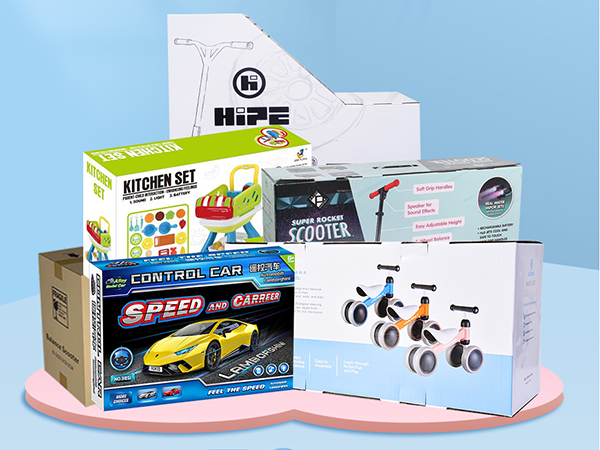 兒童用品包裝彩盒、瓦楞紙彩箱設計定制